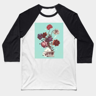 FLOWER HOUSE Baseball T-Shirt